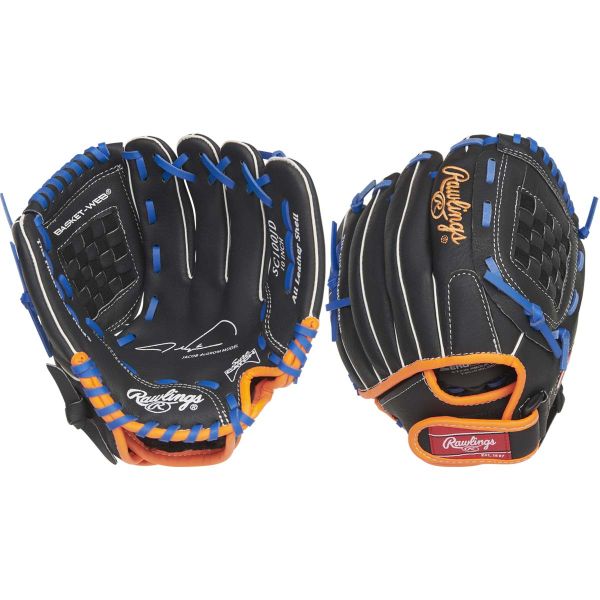 Rawlings 10&quot; Sure Catch Jacob deGrom Youth Baseball Glove, SC100JD