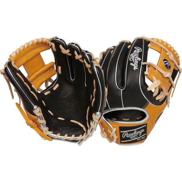 Rawlings 11.5" Heart of the Hide R2G Black/Tan Baseball Glove