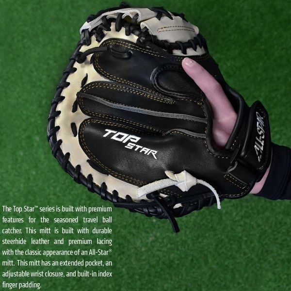 All-Star Top Star Baseball Catcher's Mitt Anthem Sports