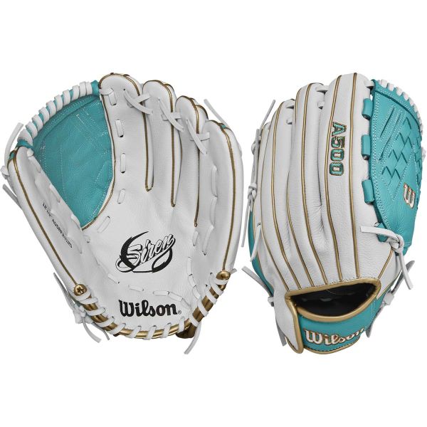 Wilson 12.5" Youth A500 Siren Fastpitch Softball Glove