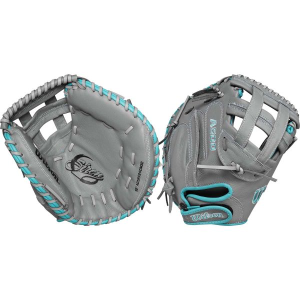 Wilson 32" Youth A500 Siren Fastpitch Softball Catcher's Mitt