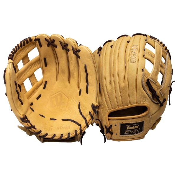 Franklin 12.5" CTZ5000 Baseball Glove, Camel