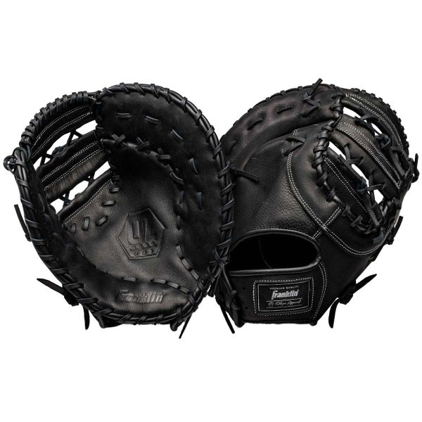 Franklin 12.5" CTZ5000 Baseball First Base Mitt, Black