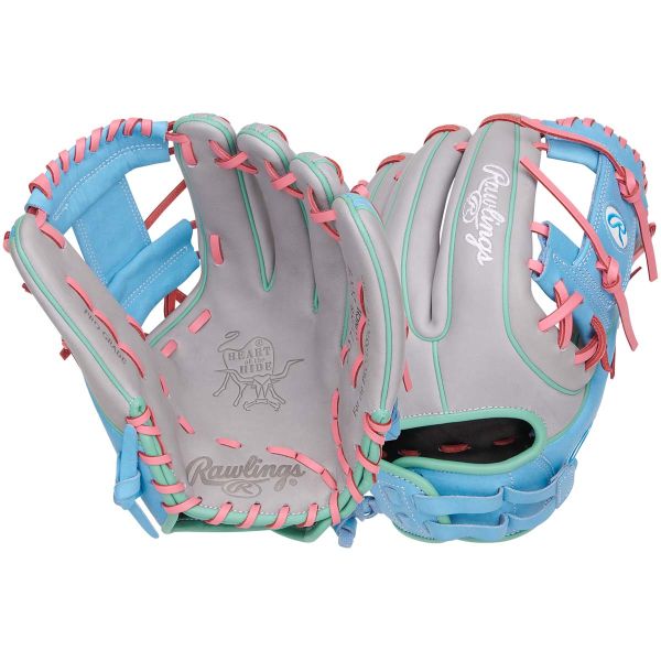 Rawlings 12" Heart of the Hide Basket Web Fastpitch Softball Glove