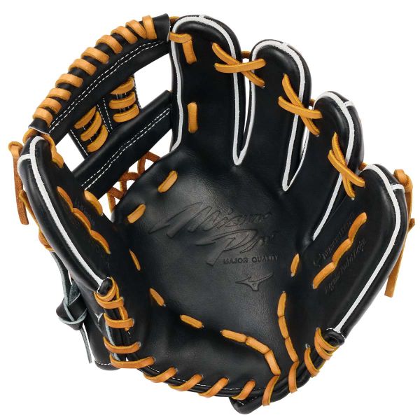 グローブ MIZUNO Buw League Professional DEERISH Mizuno Buw League Professional Baseball Glove Black Leather