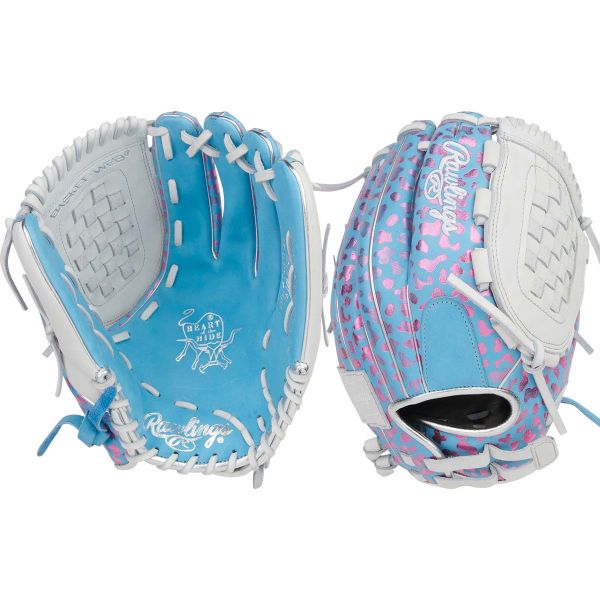 Rawlings 12.5" Heart of the Hide Basket Web Fastpitch Softball Glove