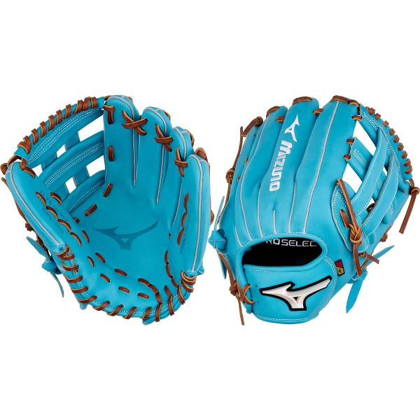 Mizuno 11.75" Pro Select H Web Teal Baseball Glove