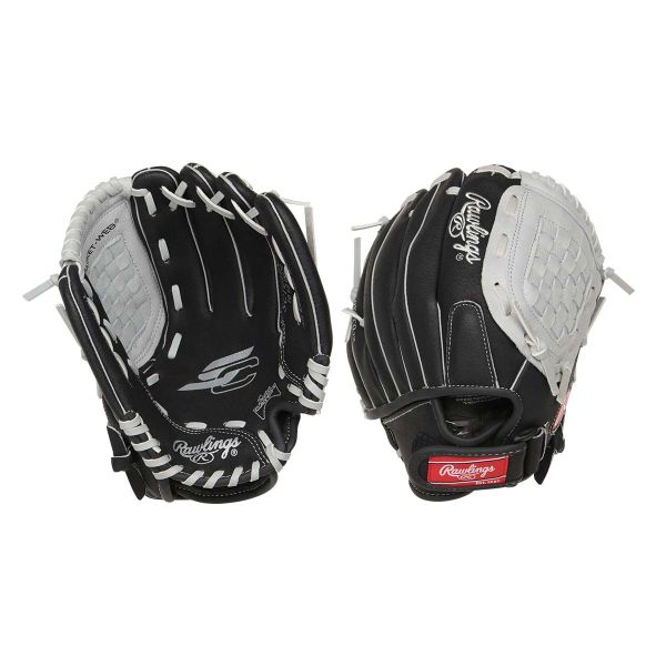 Rawlings 10.5" Youth Sure Catch Black Baseball Glove