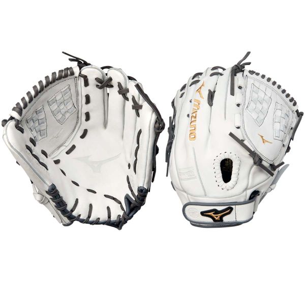 Mizuno 12.5&quot; MVP Prime White Fastpitch Softball Glove