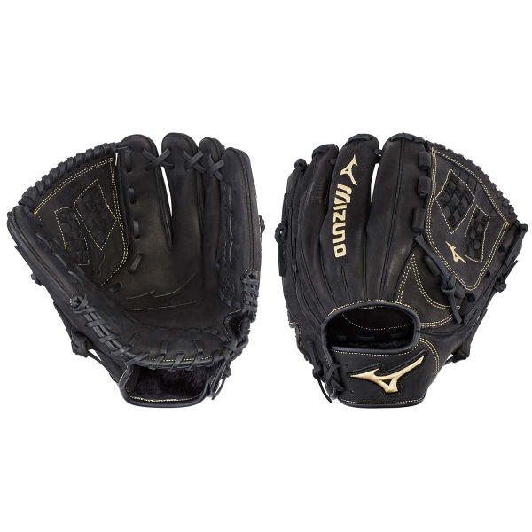 Mizuno 11.5" MVP Prime Black Fastpitch Softball Glove