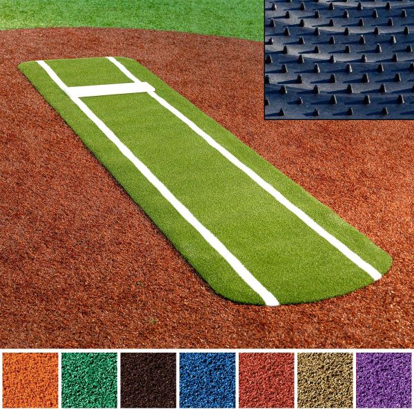 Portolite Ultimate Spiked Practice Fastpitch Pitching Mat