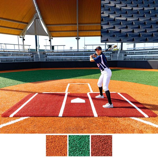 Portolite Spiked Full Batter's Mat