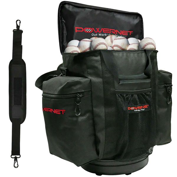POWERNET Soft Baseball Bucket Carrying Bag