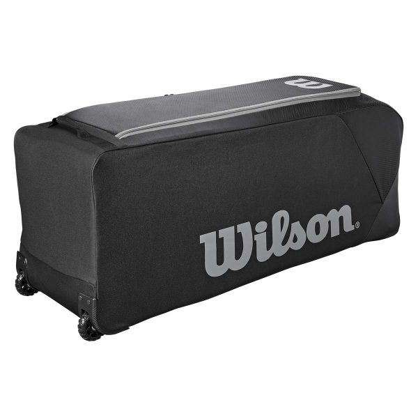 Wilson Sporting Goods Team Gear Bag on Wheels Black 