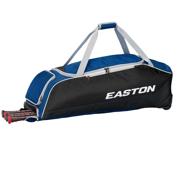 Easton E500W Wheeled Bag 36"L x 12"W x 12"H NEW  Baseball Player ROYAL BLUE 