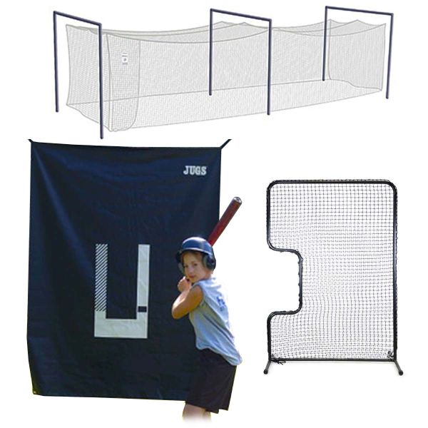 Jugs Softball Backyard Batting Tunnel Net Package