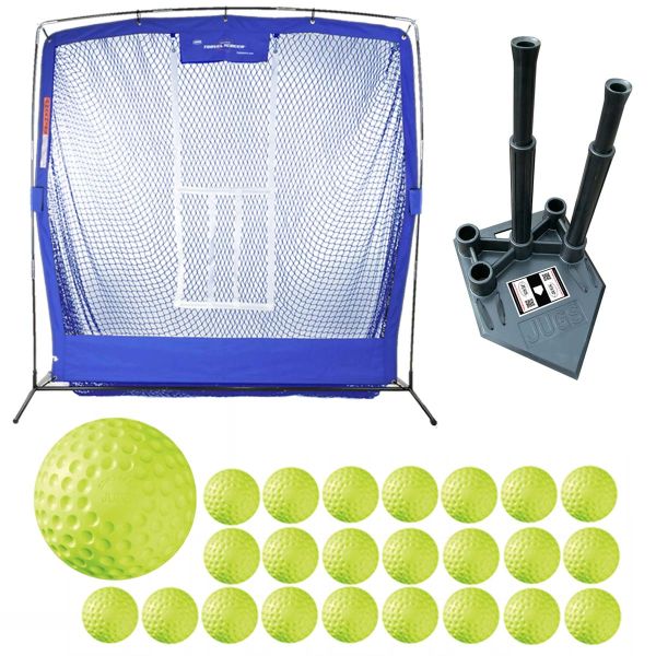 Jugs Softball 5-Point Hitting Tee Package