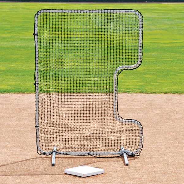 Jaypro 7'x5' Softball Pitcher's C-Shape Protective Screen