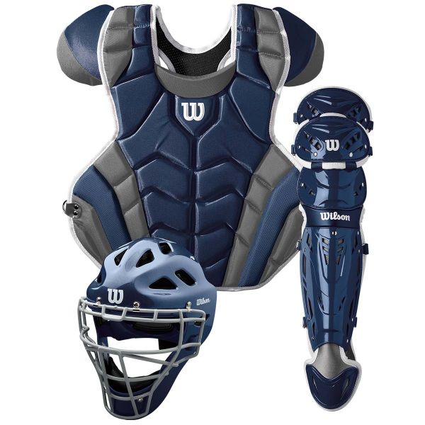 Wilson C1K Adult Baseball Catcher's Gear Kit