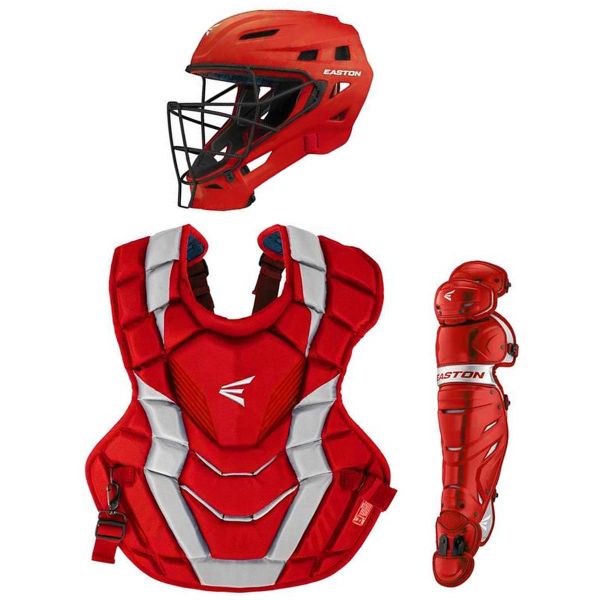 Easton Age 13-15 Elite X NOCSAE Catcher's Gear Box Set, Intermediate