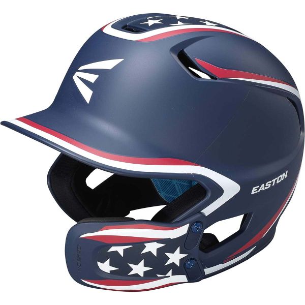 Easton Stars & Stripes Z5 2.0 Batting Helmet w/ Universal Jaw Guard
