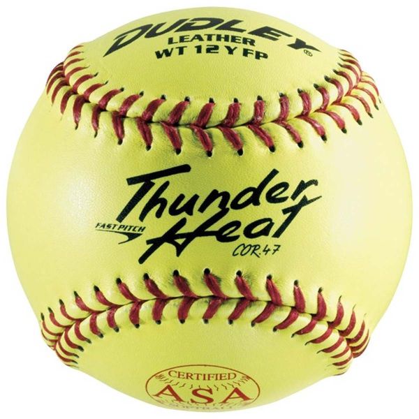 BRAND NEW Dudley SB12L 12" Leather Fastpitch Softballs Groups Of 6 Or More