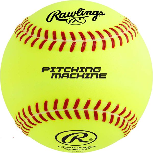 Rawlings 11" FPUP11 Composite Pitching Machine Softballs, dz