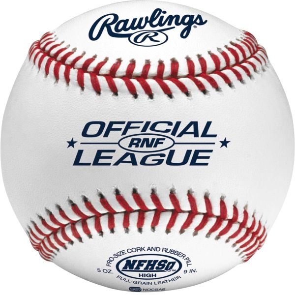 Rawlings RNF NFHS Baseballs w/NOCSAE Stamp, dz 