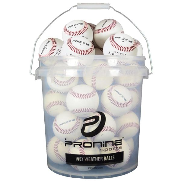 Pro Nine Wet Weather Bucket w/ 24 X4 Composite Youth Practice Balls