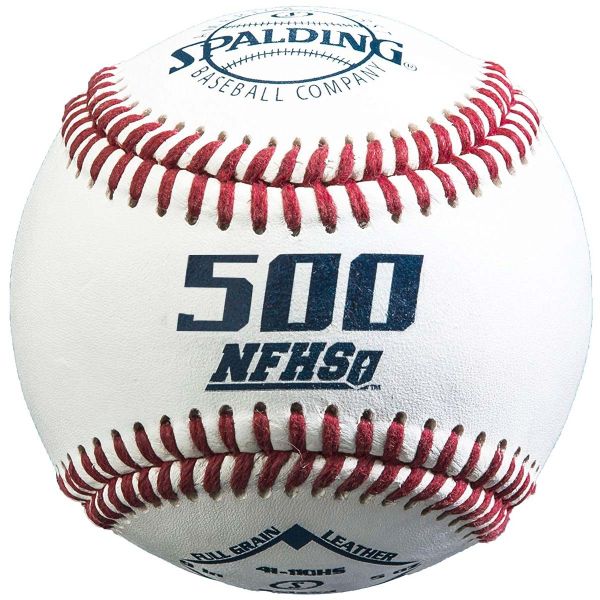 Spalding TF-500 Official NFHS Baseballs w/NOCSAE Stamp, dz 