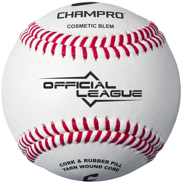 Champro CBB-200D Official League Blem Baseballs, dz