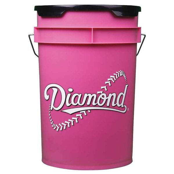 Diamond Pink Softball Bucket