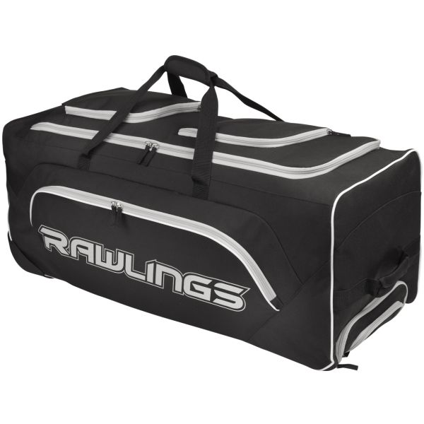 Rawlings Wheeled Catcher's Equipment Bag, 37"x14"x14"