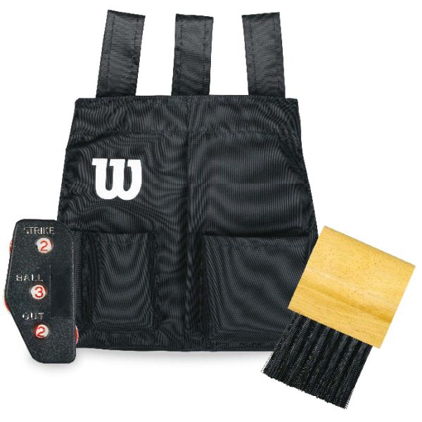 Wilson Umpire Brush, Indicator &amp; Bag Kit