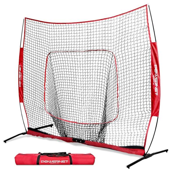 POWERNET XLP PRO 8'x8' Pop-Up Hitting Net