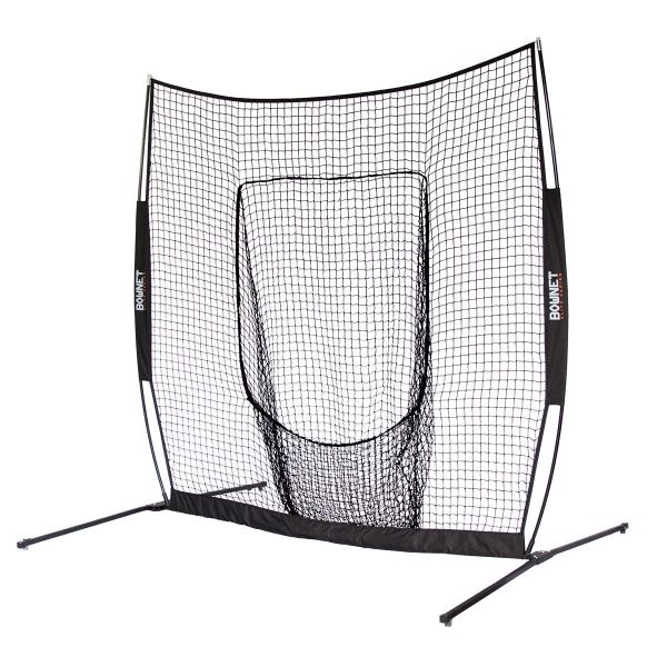 BOWNET 8'x8' Big Mouth Elite Pop-Up Batting & Pitching Net