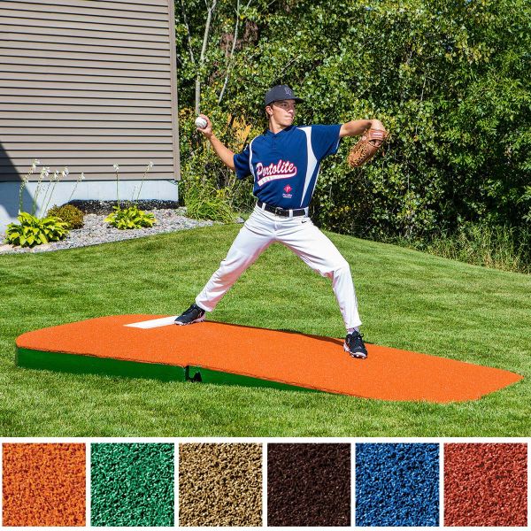 Portolite 10"H Two-Piece Practice Pitching Mound