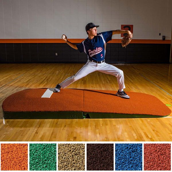 Portolite 10"H Oversized Two-Piece Practice Pitching Mound