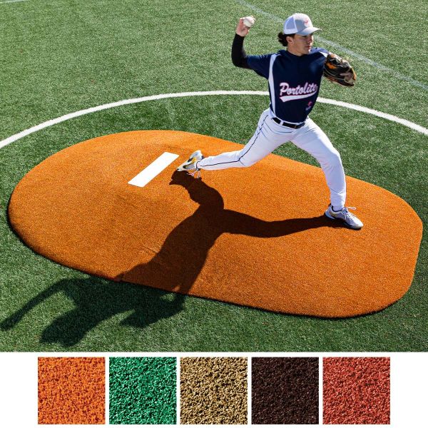 Portolite 8"H Two-Piece Game Pitching Mound