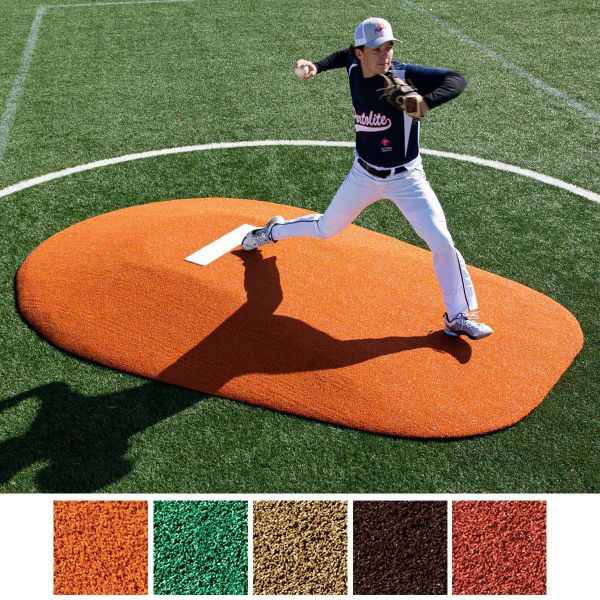 Portolite 10"H One-Piece Game Pitching Mound