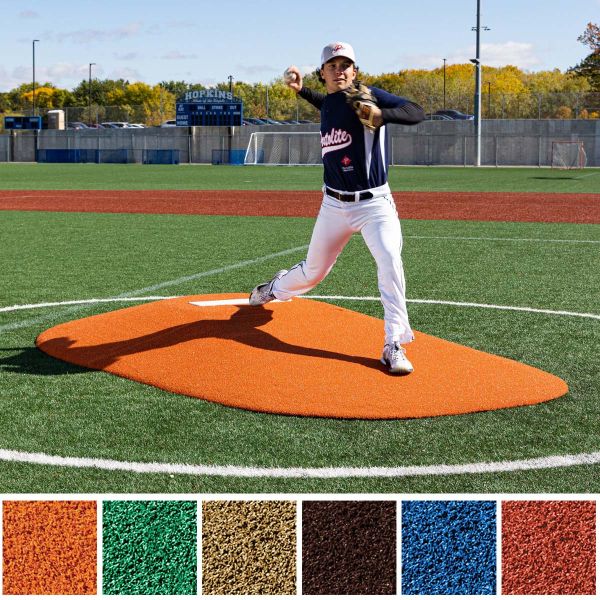 Portolite 10"H Two-Piece Game Pitching Mound