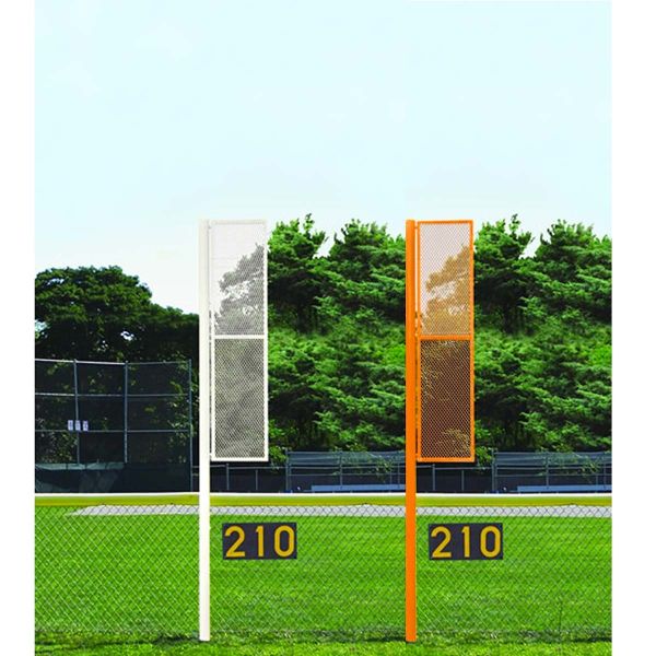 Jaypro 12' Softball Foul Poles, SBCFP-12