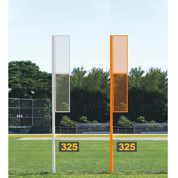 Jaypro 15' Softball Foul Poles, SBCFP-15