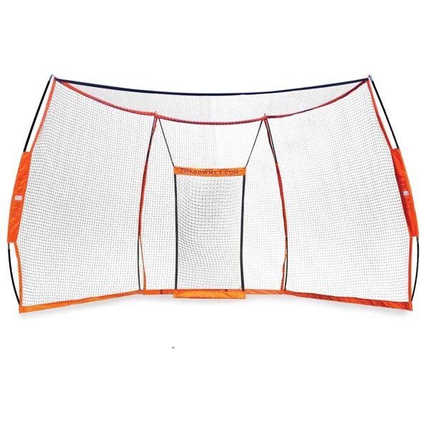 BOWNET 9'6"x17'6" Portable Baseball/Softball Pop-Up Backstop
