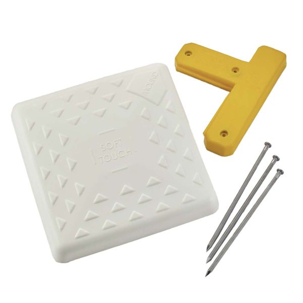 Soft Touch 14&quot; Spike-Down Base w/ Tee &amp; Spikes