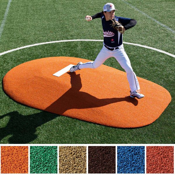 Portolite 8"H One-Piece Game Pitching Mound