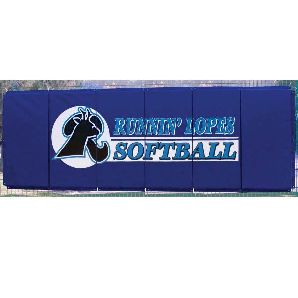 Cover Sports 4'H x 12'L Baseball/Softball Backstop Padding w/Graphics