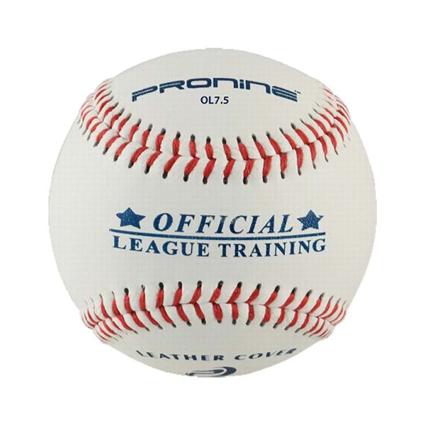 Pro Nine 7.5" Mini Leather Training Baseballs, dz