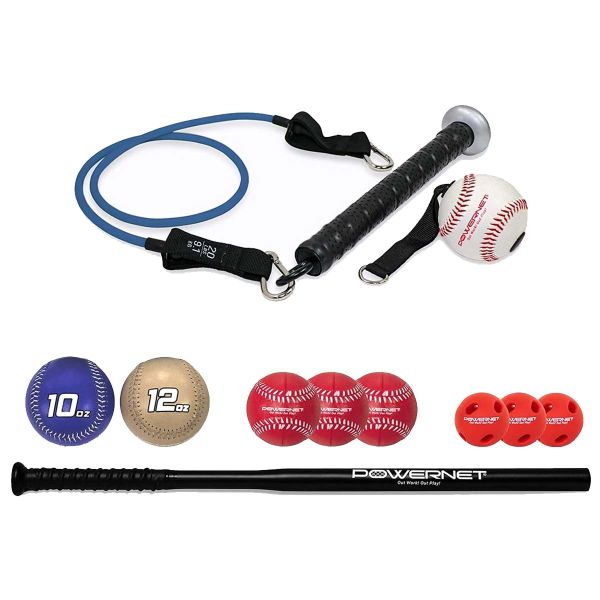 POWERNET Portable Warm-Up/Strength Training Baseball Set