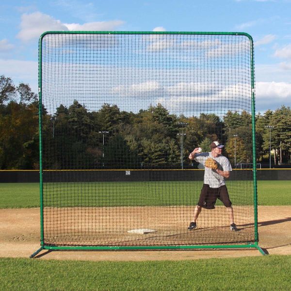 ProMounds Deluxe 10'x10' Baseball/Softball Protective Screen Frame & Net